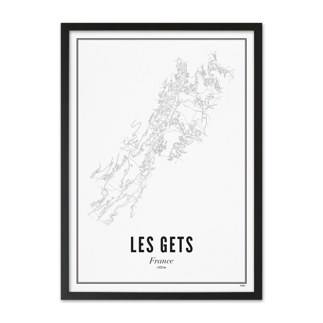 Poster of Les Gets | WIJCK.
